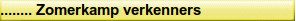 ........ Zomerkamp verkenners